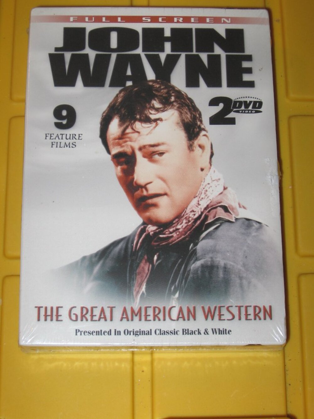 John Wayne The Great American Western 9 Movies on 2 DVDs Boxed Set New Sealed